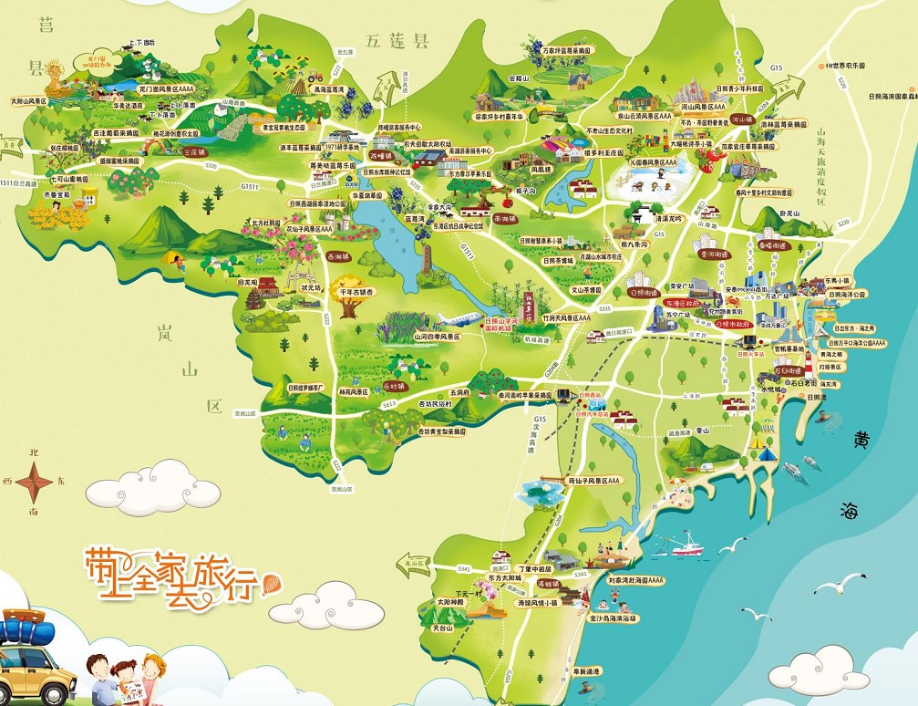 杨陵景区使用手绘地图给景区能带来什么好处？